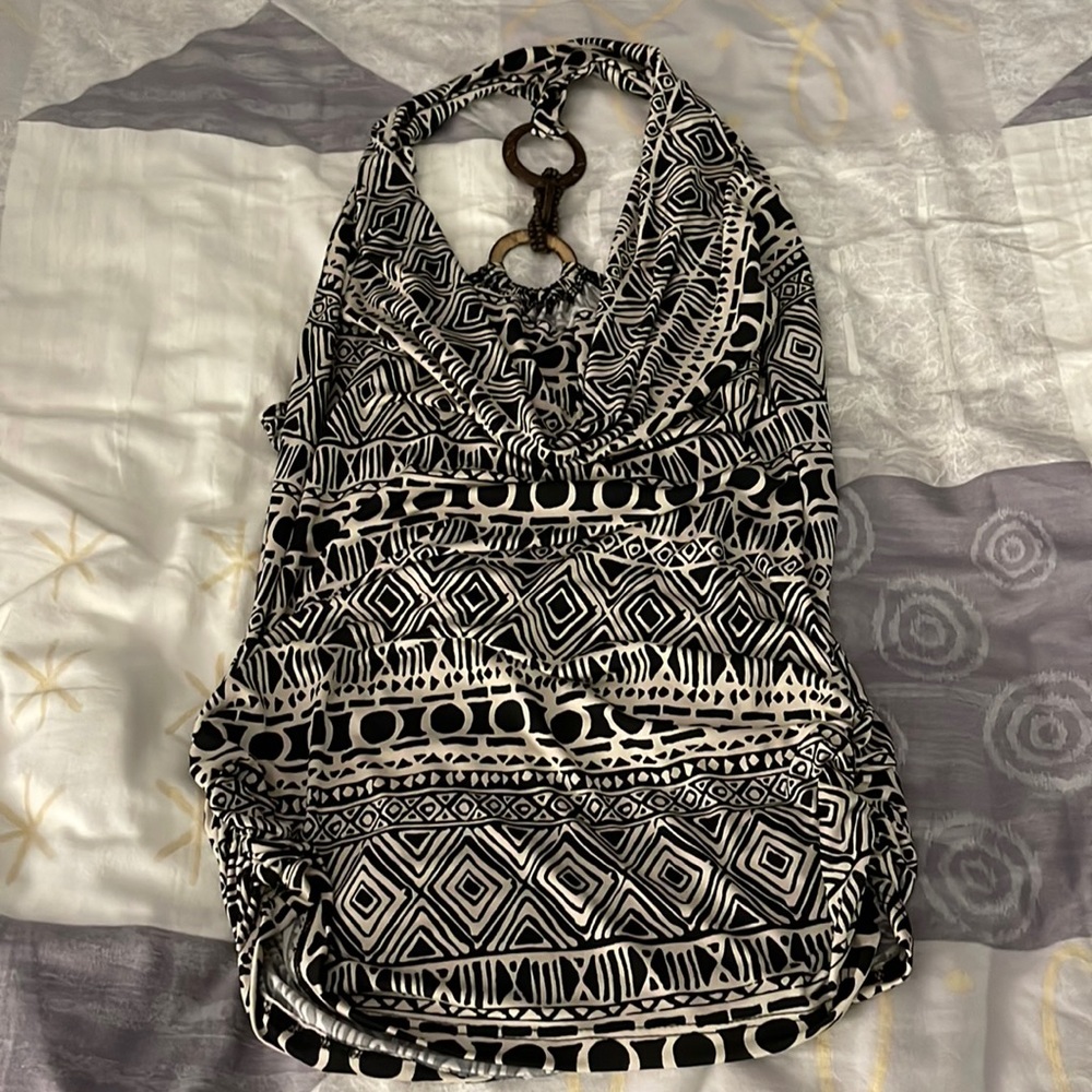 Aztec print top